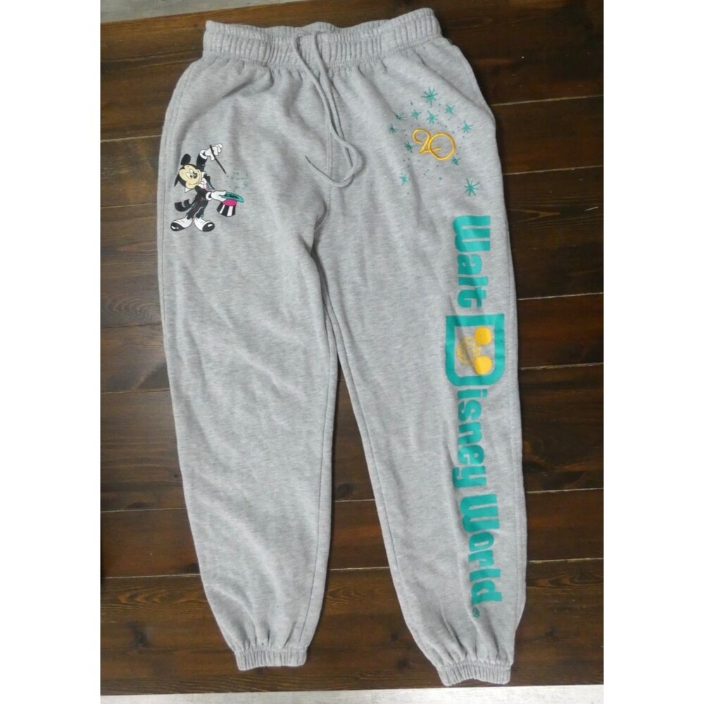 Walt Disney World Vault Collection Women's M 20th Anniversary Jogger Sweatpants